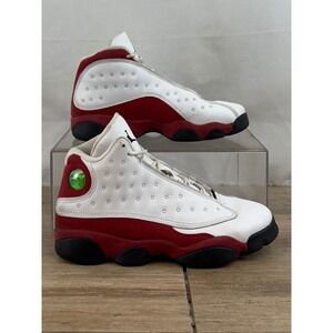 Air Jordan 13 XIII Retro White Red‎ Kids Youth Basketball Shoes Size 7Y